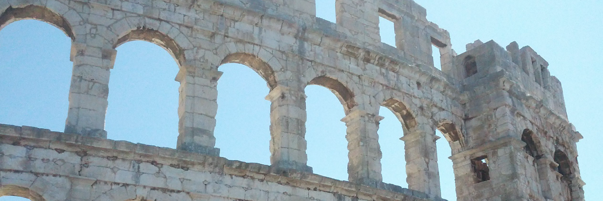 Croatia Istria Pula Pola Ancient Roman Arena