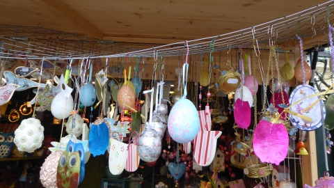Handmade Easter Eggs in Vienna