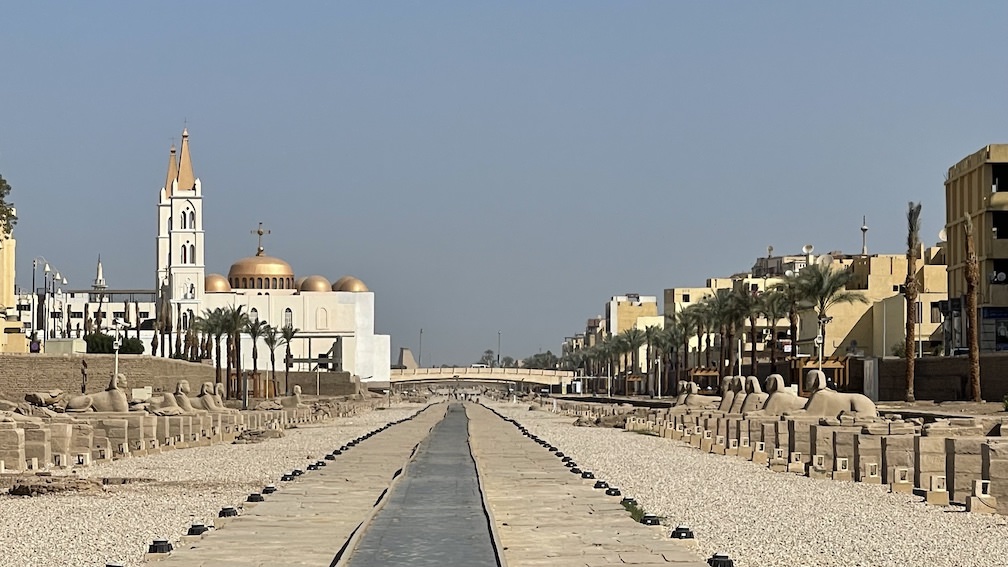 The Avenue of the Spinses in Luxor
