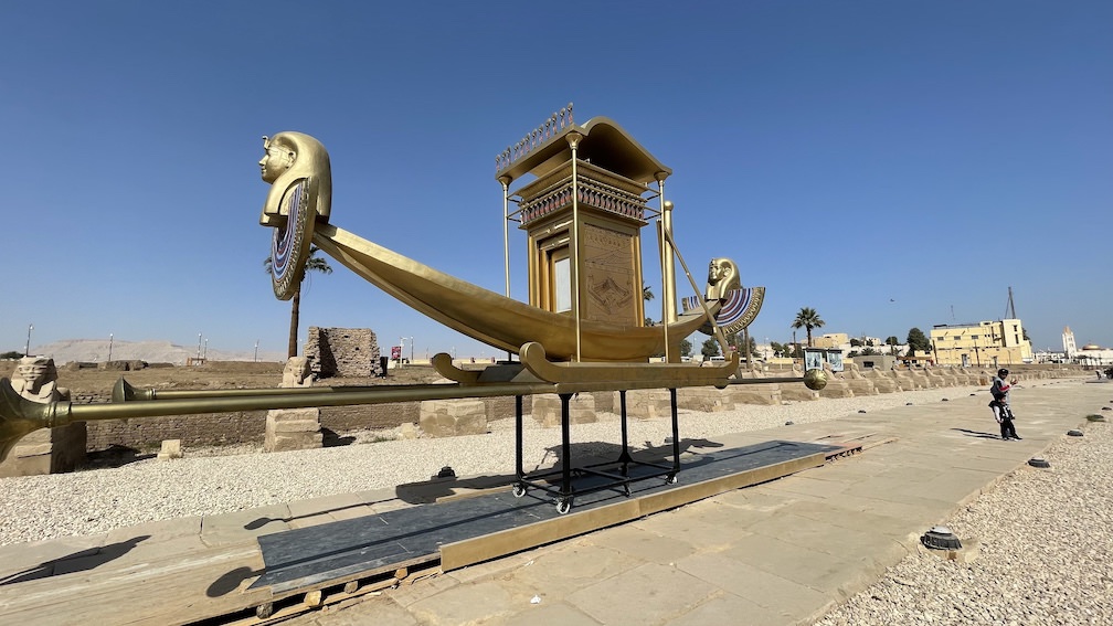 The barge of Amun in Luxor