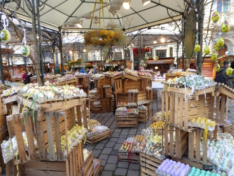 Old Viennese Easter Market at Freyung
