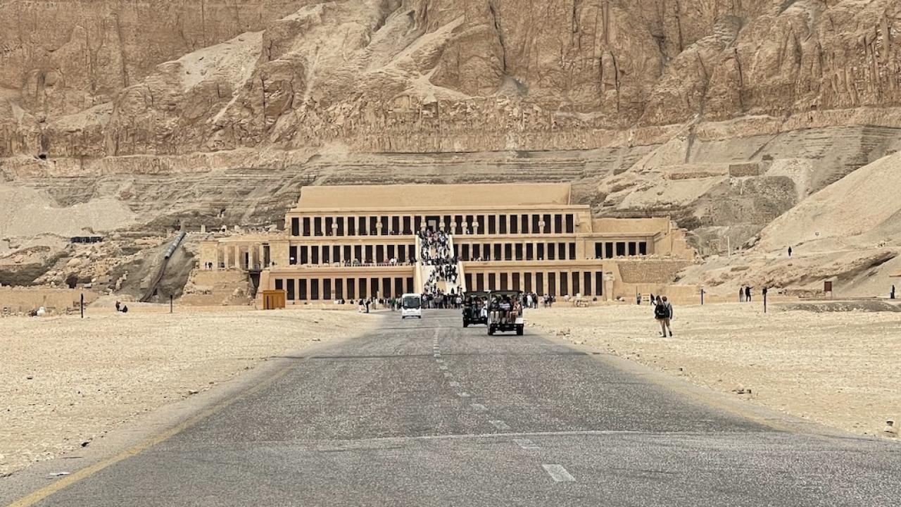 The Temple of Hatchepsut in Luxor