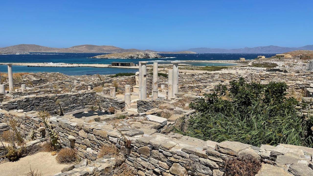The Greek Island of Delos