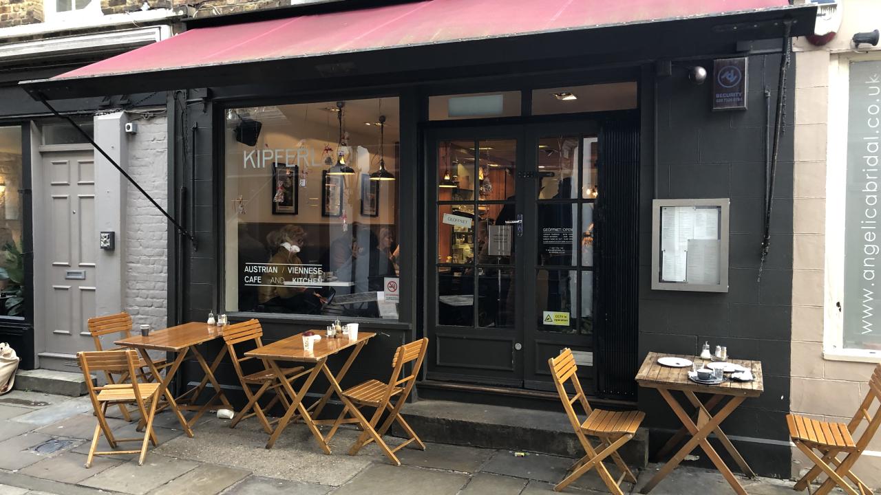 Kipferl - Viennese Restaurant at Camden Passage in London