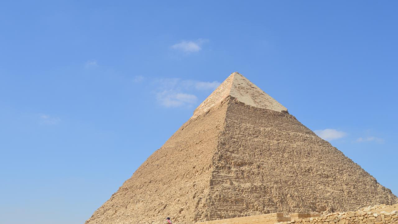 The Great Pyramid of Khufu in Giza