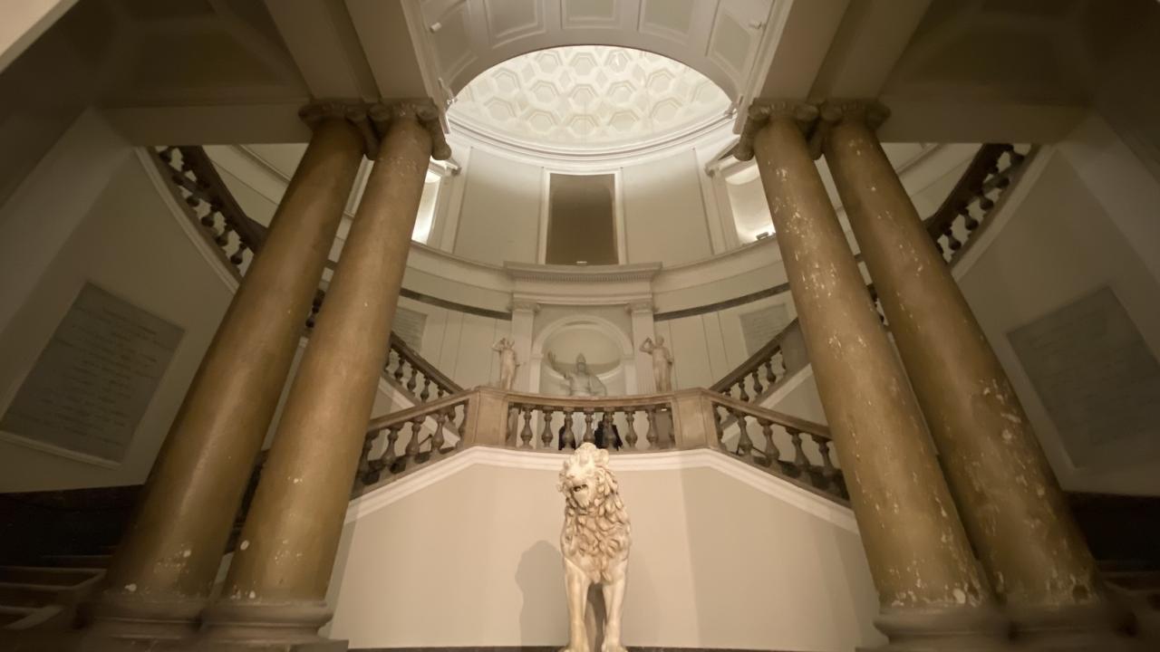 MANN – National Archeological Museum of Naples staircase