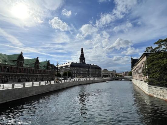 Christiansborg Palace with Danish parliament, Borgen