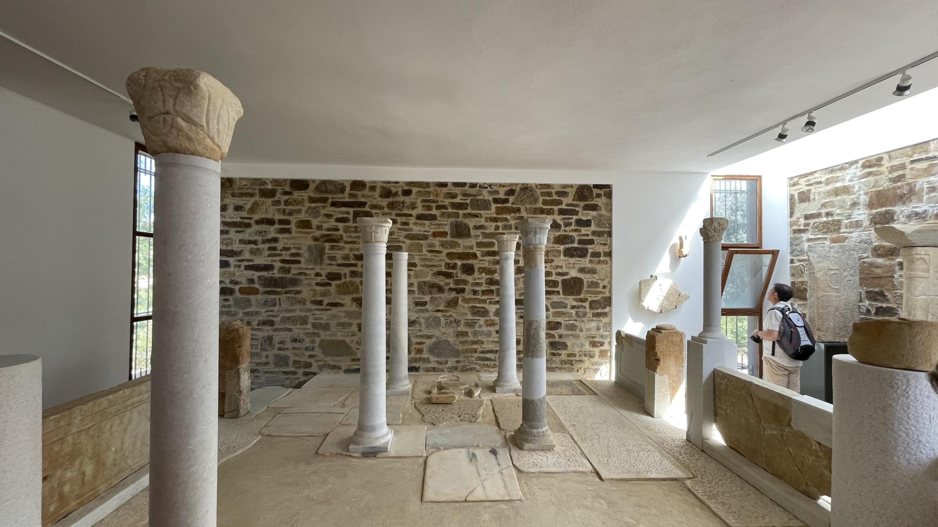 The Temple of Demeter Museum on Naxos