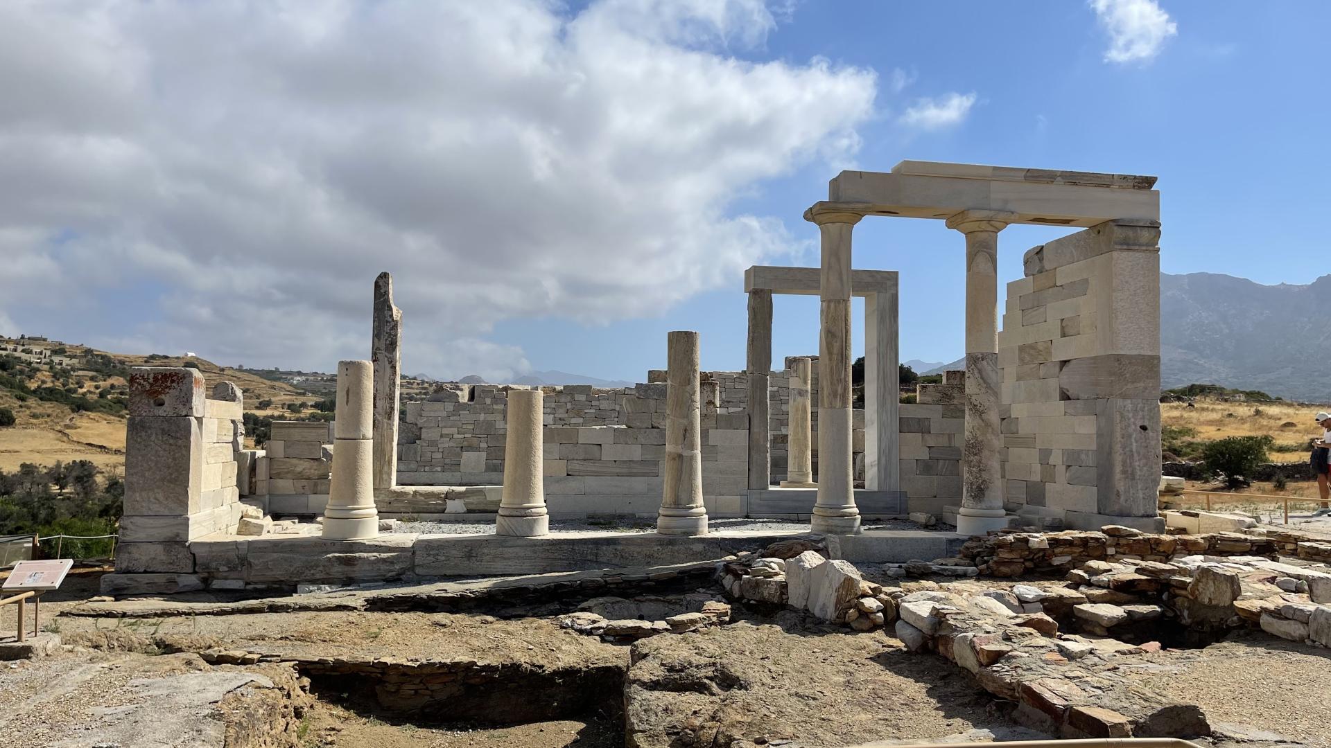 The Temple of Demeter on Naxos