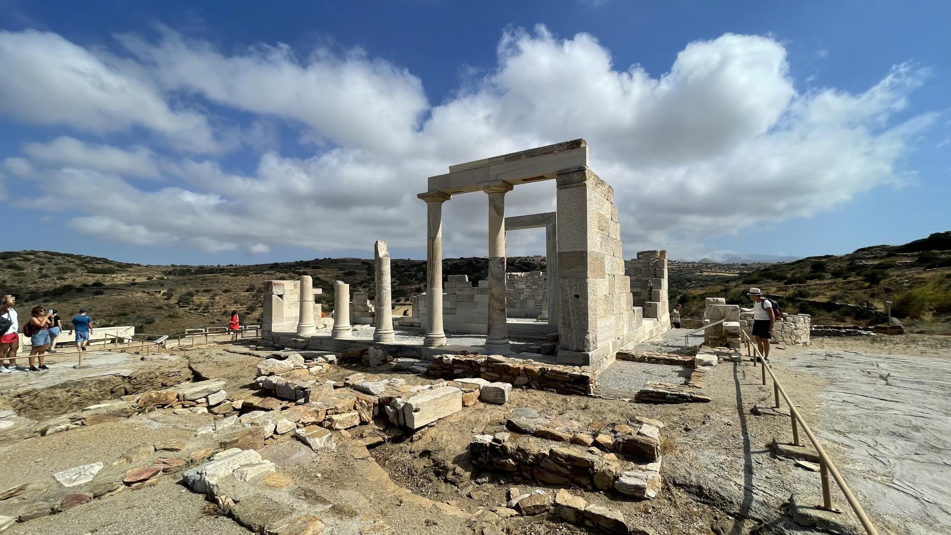 The Temple of Demeter on Naxos
