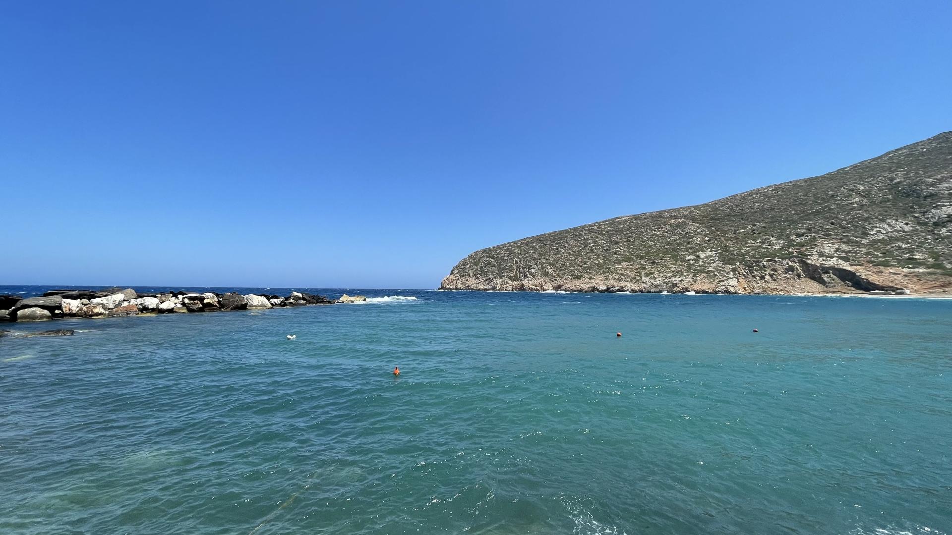 Apollonas Village & Beach in the North of Naxos