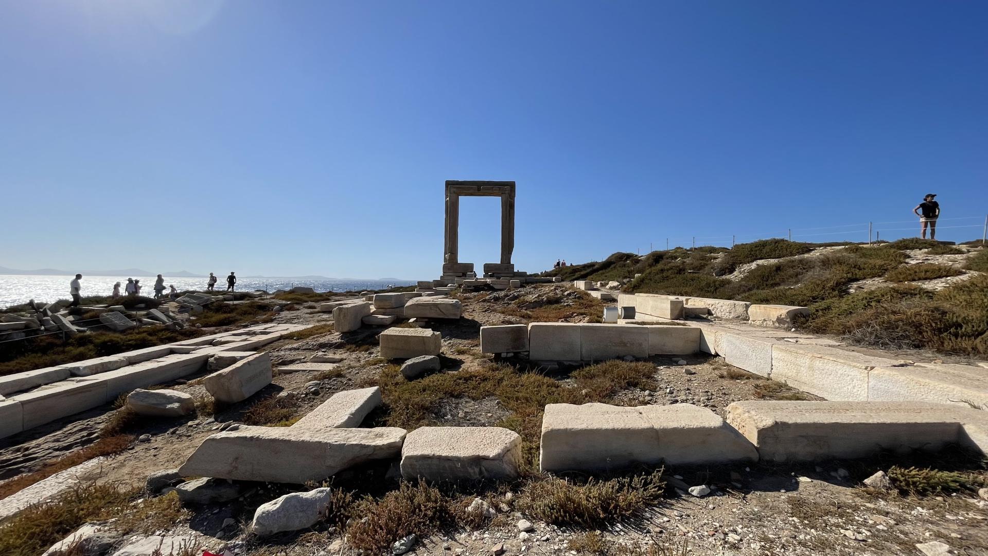 Portara – the unfinished Temple of Apollon of Naxos