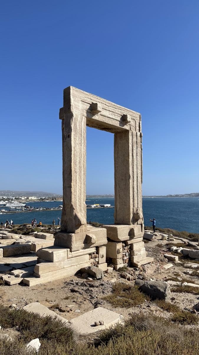 Portara – the unfinished Temple of Apollon of Naxos