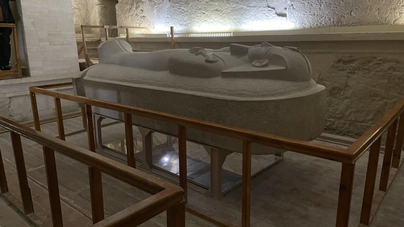 Tomb of Merenptah, Sarcophagus lid