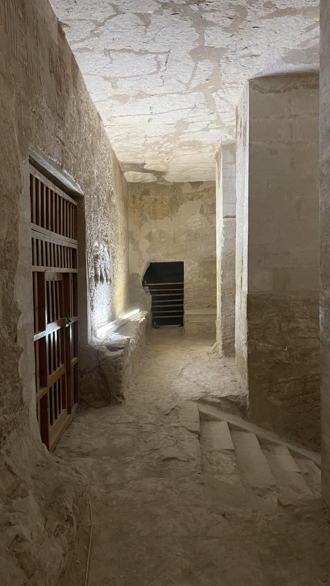 Side chambers of the tomb of Merenptah