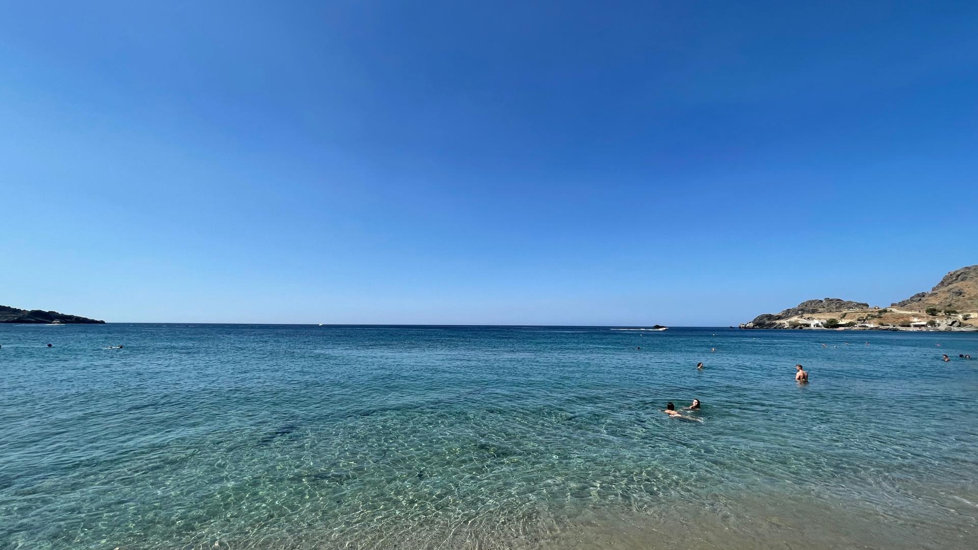 Damnoni Beach Crete Greece 2021