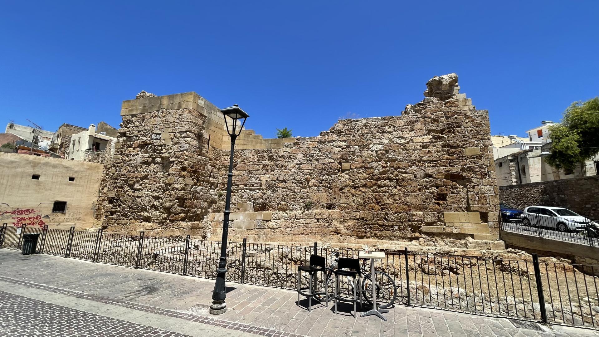 Kydonia - The Ancient City of Chania (remains next to the old city wall)