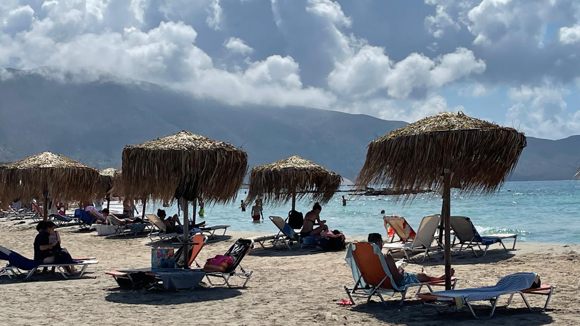 Elafonisi Beach Crete Greece 2021 pink sand beach