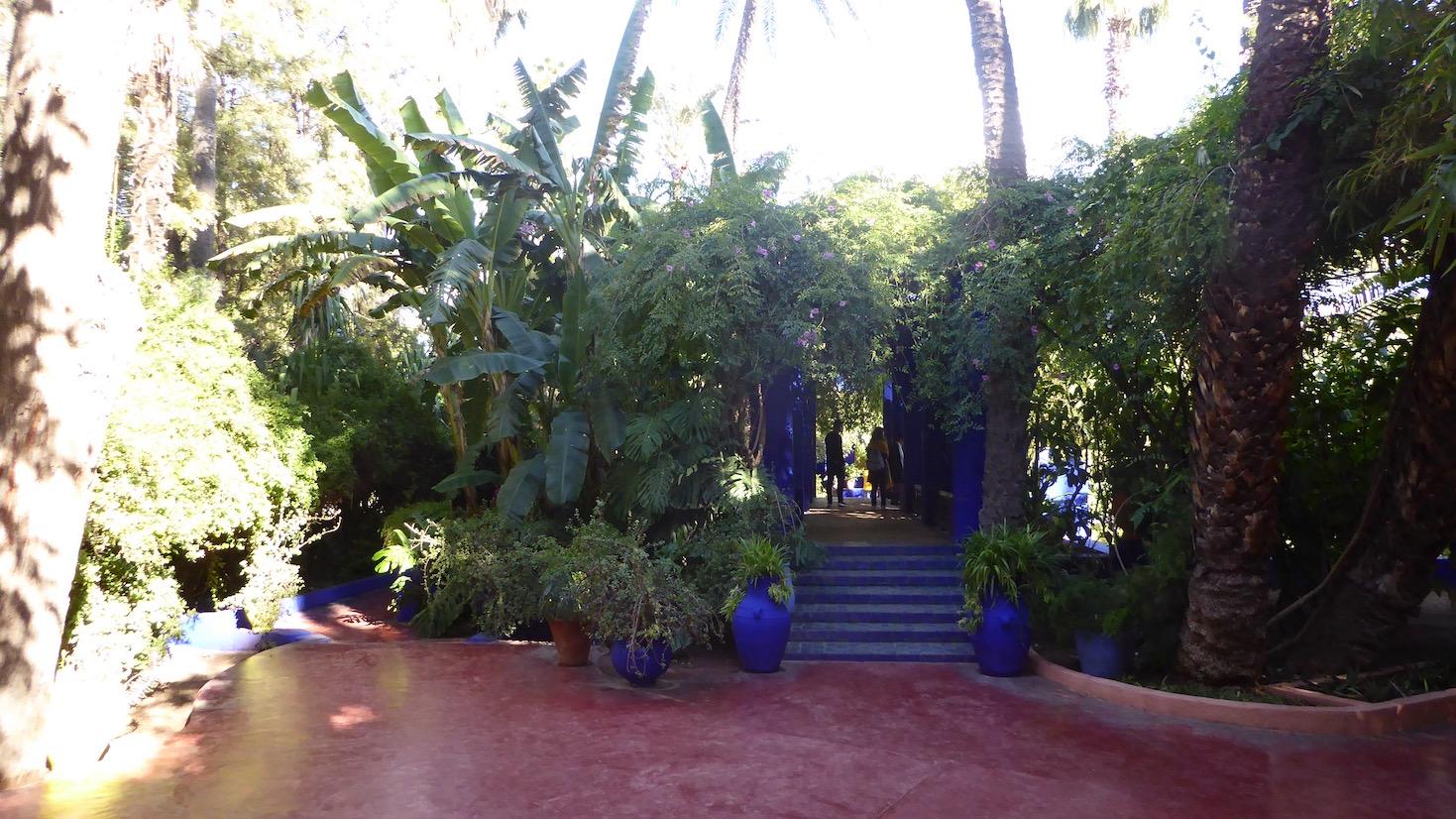 Le Jardin Majorelle in Marrakech