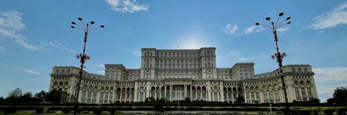 The People's Palace in Bucharest