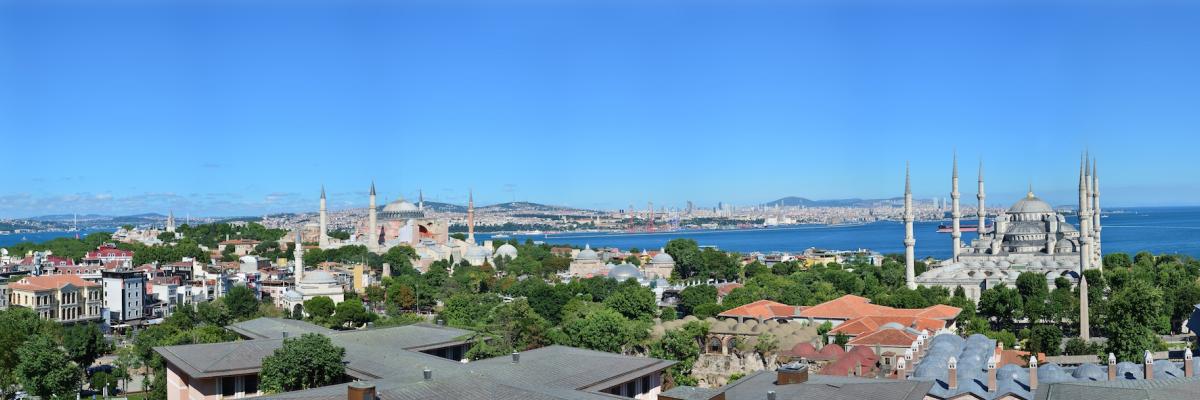 Turkey, Istanbul, Sultan Ahmed, Hagia Sophia, Blue Mosque