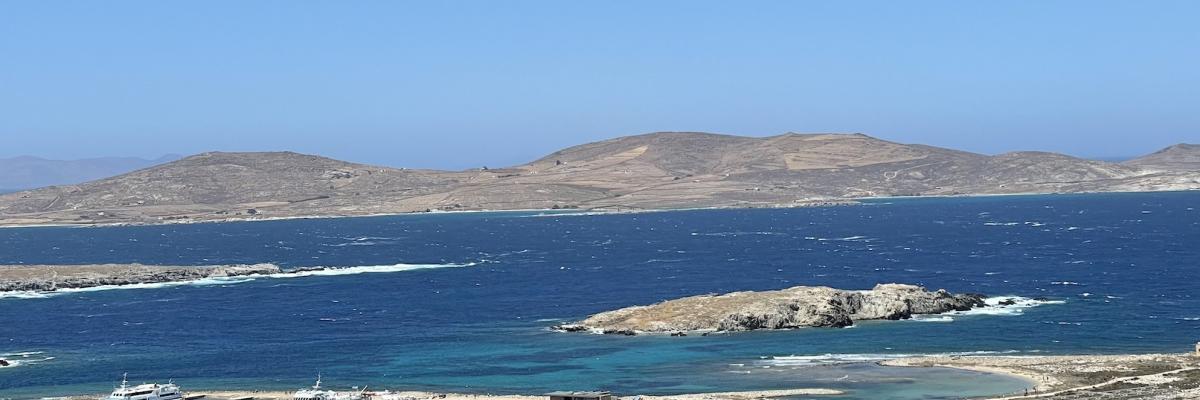 Several Cyclades Islands